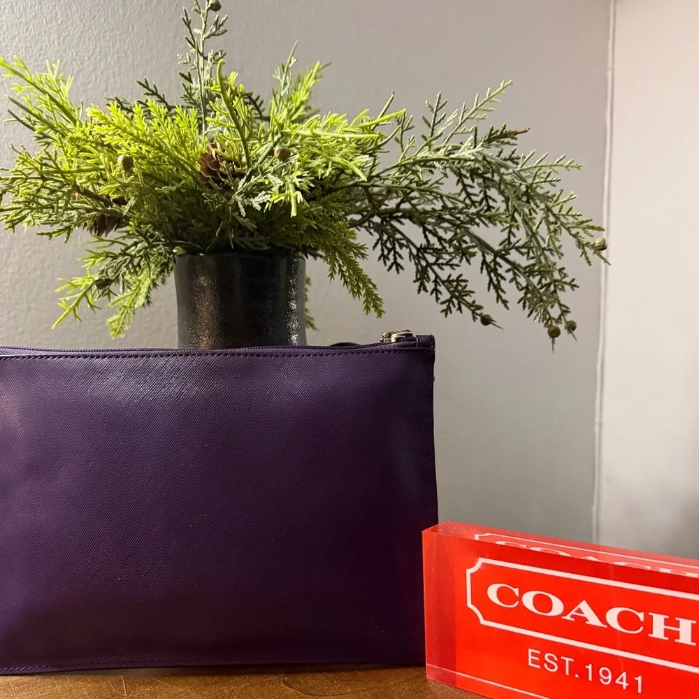 Coach Darcy Cheetah Bear Pouch (NWT)